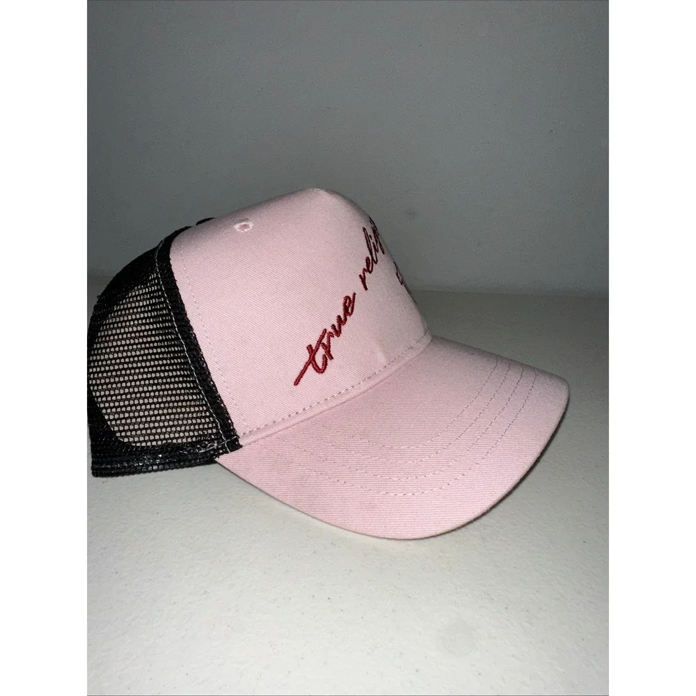 True Religion Adjustable Snapback‎ Embroidered Trucker Cap Hat Brand New